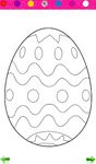 Картинка 2 Раскраска: Пасхальные яйца