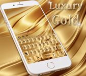 Imagem 3 do Luxo ouro teclado tema