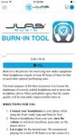 Imagen 1 de JLab Audio Burn-in Tool