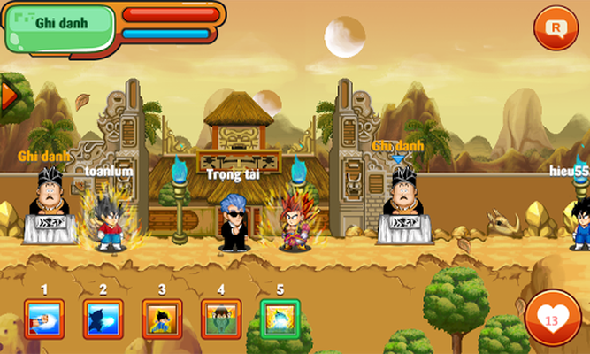 Sleopand: MMO de navegador: Dragon Ball Z RPG Online