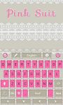 Imagem 1 do Pink Suit GO Keyboard Theme