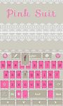 Imagem 3 do Pink Suit GO Keyboard Theme