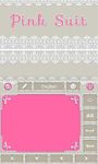 Imagem 5 do Pink Suit GO Keyboard Theme