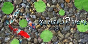 Imagine KOI noroc de Pește 3D Theme 