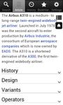 Captura de tela do apk Aviation Encyclopedia 2