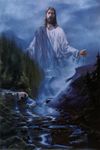 Imagem  do Jesus Waterfall Live Wallpaper