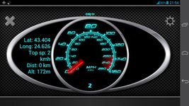 Glowing GPS Speedometer image 