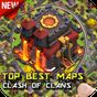 Ícone do apk melhor mapa de clash do clan