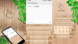 TouchPal Natural Wood Theme image 