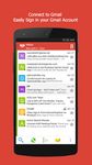 Captura de tela do apk Sincronização Gmail Email App 4