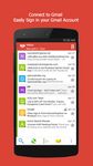 Captura de tela do apk Sincronização Gmail Email App 9