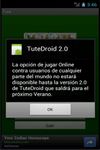 Captura de tela do apk Tute 2 Demo Online 