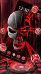 3D Tech Blood Skull Theme image 2