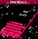 Imagem 4 do Teclado Preto Rosa