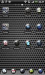 Sphere Black GO Launcher Theme ekran görüntüsü APK 