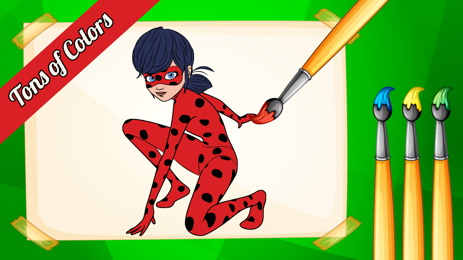 Jogo de livro para colorir LadyBug versão móvel andróide iOS apk baixar  gratuitamente-TapTap