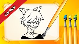 Ladybug & Chatnoir Coloriage image 3