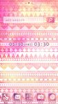 Cute wallpaper★geometric pink image 