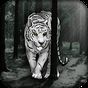 Ikon apk Harimau Putih Latar Belakang