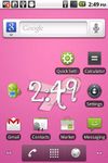 Girl Power Clock Launcher screenshot apk 5