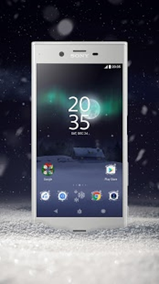 Xperia Magical Winter Theme Apk Free Download For Android