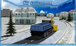 Snow Blower Truck Simulator 3D image 14