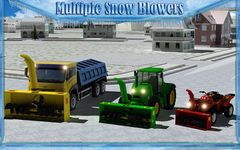 Snow Blower Truck Simulator 3D imgesi 3