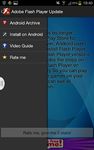 Adobe Flash Player Update captura de pantalla apk 1