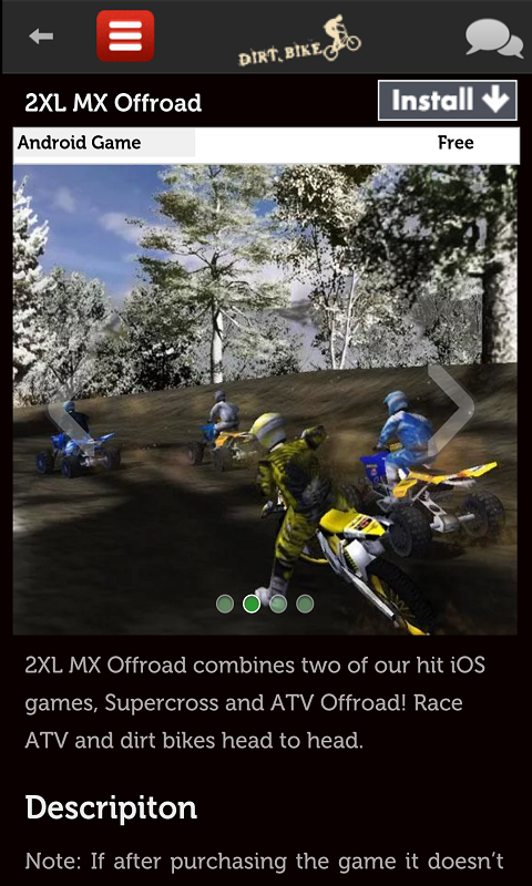 Download do APK de bicicleta suja motocross jogos para Android