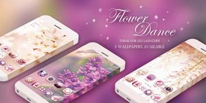 Flower Dance GO Launcher Theme imgesi 7