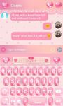 Imagem 1 do Pink Girl Keyboard Theme