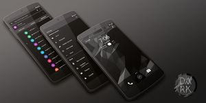 Dark Material - CM12 Theme UI Bild 