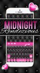 Imagen  de Elegant Keyboard - Black & Pink Heart Theme