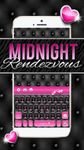 Imagen 4 de Elegant Keyboard - Black & Pink Heart Theme