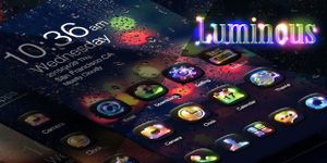 Gambar Luminous GO Launcher Theme 6