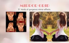 Mirror grid-reflection photos image 