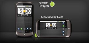 Sense Analog Clock Widget 이미지 1