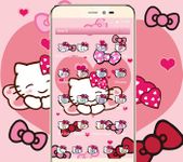 Gambar Pink Bowknot Princess Kitty Theme 1