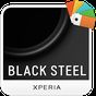 XPERIA™ Black Steel Theme APK