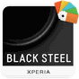 XPERIA™ Black Steel Theme APK