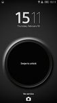 XPERIA™ Black Steel Theme imgesi 3