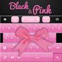 Icoană apk Negru și roz tastatură