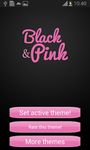 Imagine Negru și roz tastatură 10