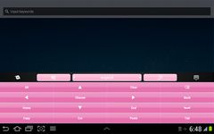 Imagine Negru și roz tastatură 3
