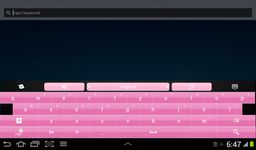 Imagine Negru și roz tastatură 5