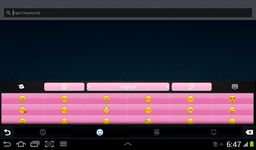 Imagine Negru și roz tastatură 6