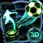 Neon Football Tech 3D Tema apk icono