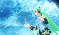 Gambar Snow Miku Live Wallpaper 