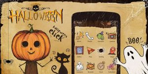 Imagem 1 do HalloweenClick GOLauncherTheme