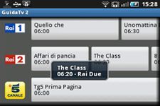 Captura de tela do apk Guida Tv 2 PRO 6